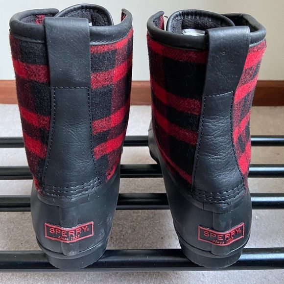 SPERRY Men Saltwater Duck Boots - NEW NIB NWB - Picture 5 of 8